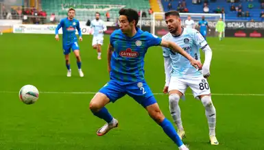 Rizespor'da Fenerbahçe Maçı Öncesi Cezalı İki Oyuncu