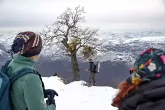 Zel Dağı'na Kış Tırmanışı Başladı!