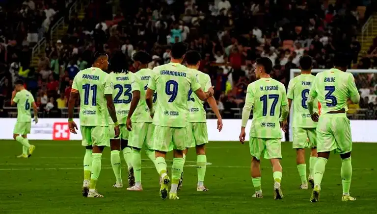 Barcelona, İspanya Süper Kupası Finalinde!