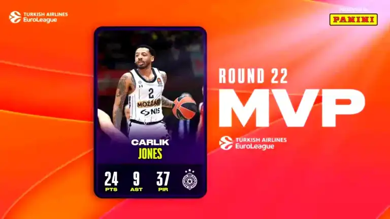 EuroLeague MVP'si: Partizan'ın Carlik Jones!